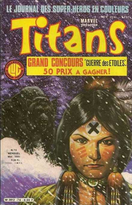 Scan de la Couverture Titans n 76